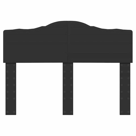 vidaXL Headboard with Headboard Black Oak 135 cm Engineered wood