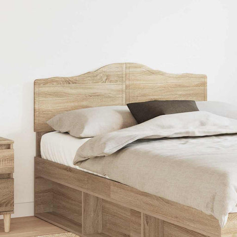 vidaXL Headboard with Headboard Sonoma Oak 135 cm Engineered wood