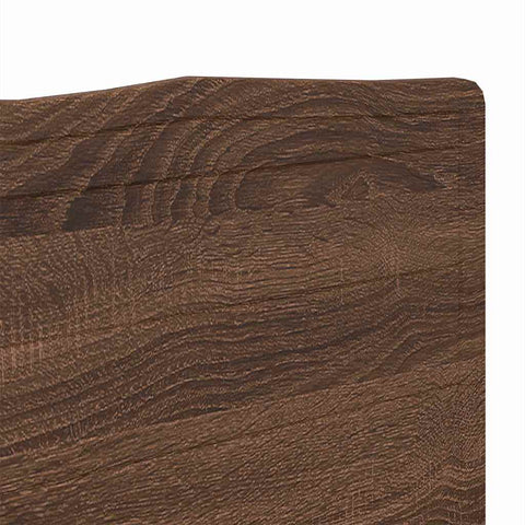 vidaXL Headboard with Headboard Brown Oak 135 cm Engineered wood