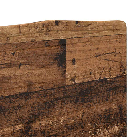 vidaXL Headboard with Headboard Old Wood 135 cm Engineered wood