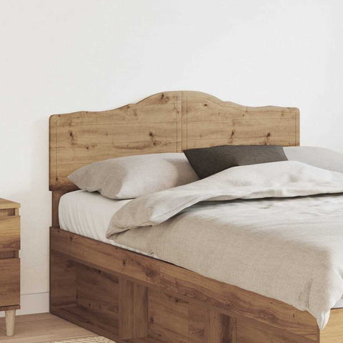 vidaXL Headboard with Headboard Artisan Oak 135 cm Engineered wood