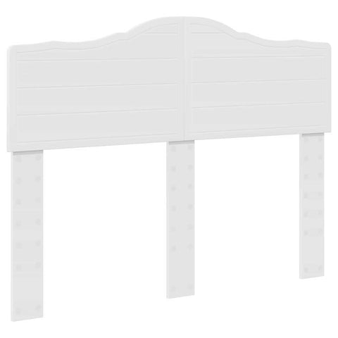 vidaXL Headboard with Headboard White 120 cm Engineered wood