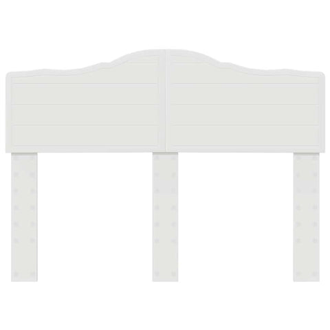 vidaXL Headboard with Headboard White 120 cm Engineered wood