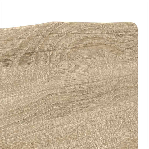 vidaXL Headboard with Headboard Sonoma Oak 120 cm Engineered wood