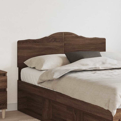 vidaXL Headboard with Headboard Brown Oak 120 cm Engineered wood