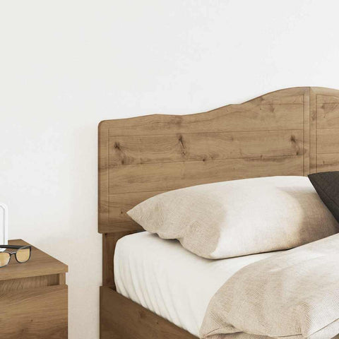 vidaXL Headboard with Headboard Artisan Oak 120 cm Engineered wood
