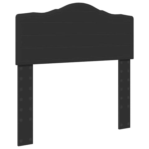 vidaXL Headboard with Headboard Black Oak 100 cm Engineered wood