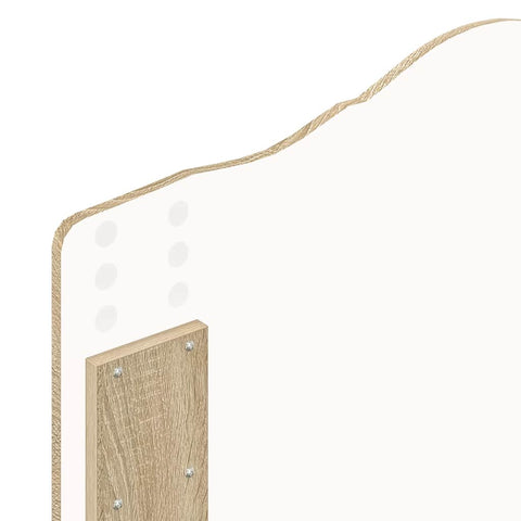 vidaXL Headboard with Headboard Sonoma Oak 100 cm Engineered wood