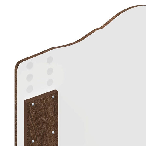 vidaXL Headboard with Headboard Brown Oak 100 cm Engineered wood