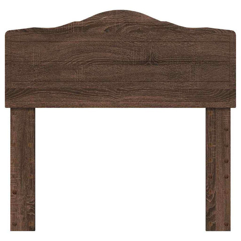 vidaXL Headboard with Headboard Brown Oak 100 cm Engineered wood