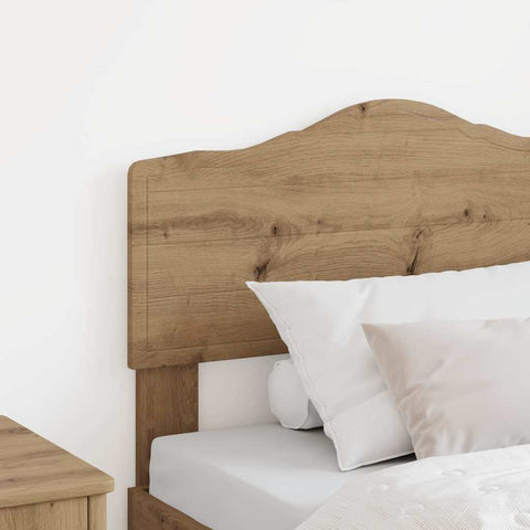 vidaXL Headboard with Headboard Artisan Oak 100 cm Engineered wood