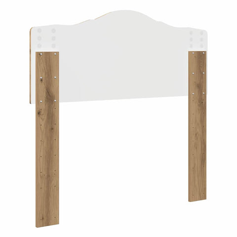 vidaXL Headboard with Headboard Artisan Oak 100 cm Engineered wood