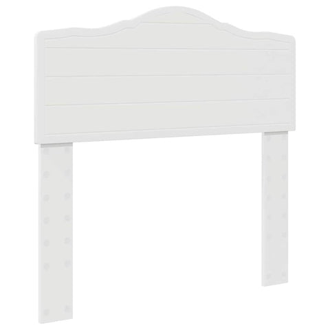 vidaXL Headboard with Headboard White 90 cm Engineered wood