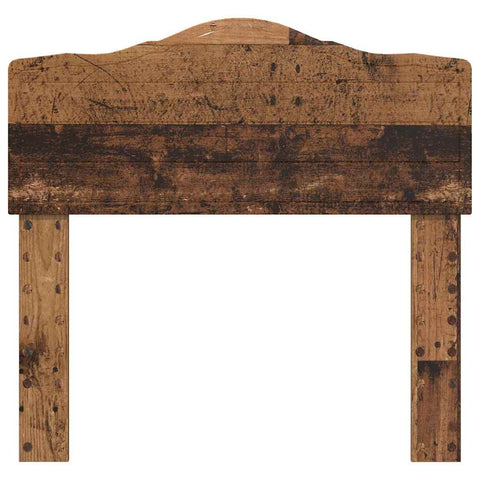 vidaXL Headboard with Headboard Old Wood 90 cm Engineered wood