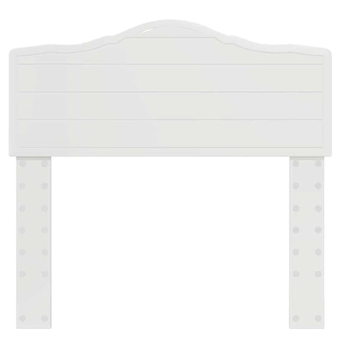 vidaXL Headboard with Headboard Gloss White 80 cm Engineered wood