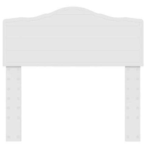 vidaXL Headboard with Headboard White 75 cm Engineered wood