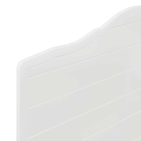 vidaXL Headboard with Headboard Gloss White 75 cm Engineered wood