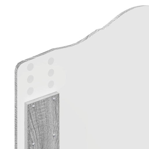 vidaXL Headboard with Headboard Grey Sonoma 75 cm Engineered wood