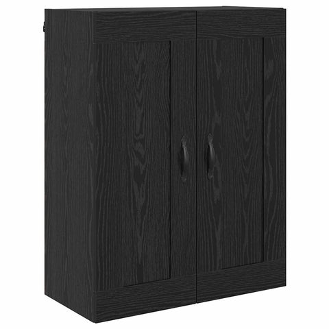 vidaXL Highboard Black Oak 69.5 x 34 x 180 cm Engineered Wood