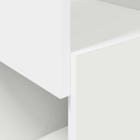vidaXL Corner Cabinet White 25.5x25x102cm Engineered Wood