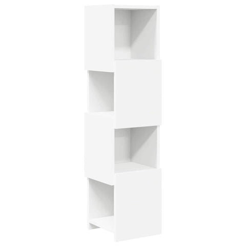 vidaXL Corner Cabinet White 25.5x25x102cm Engineered Wood