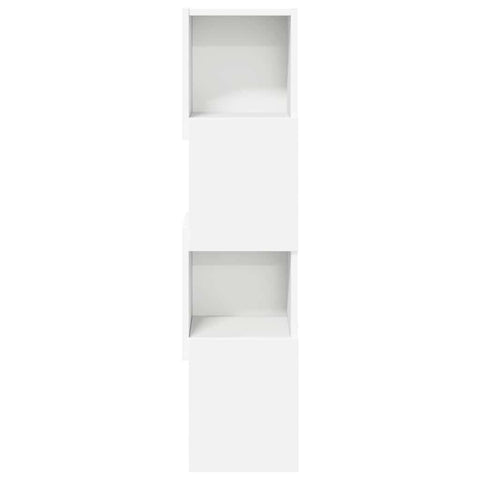 vidaXL Corner Cabinet White 25.5x25x102cm Engineered Wood