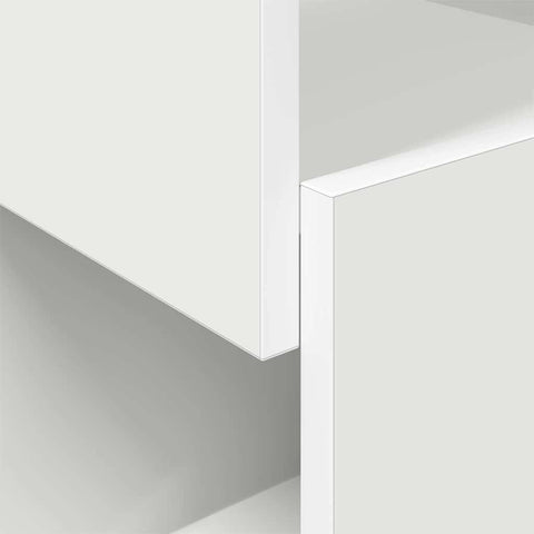 vidaXL Corner Cabinet White 25.5x25x55cm Engineered Wood
