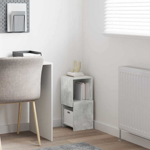 vidaXL Corner Cabinet White 25.5x25x55cm Engineered Wood