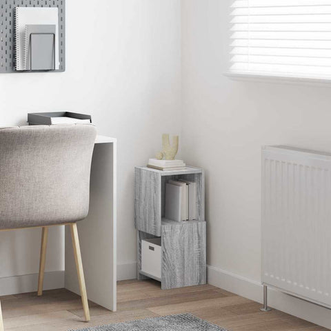 vidaXL Corner Cabinet White 25.5x25x55cm Engineered Wood