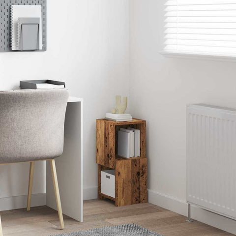 vidaXL Corner Cabinet White 25.5x25x55cm Engineered Wood