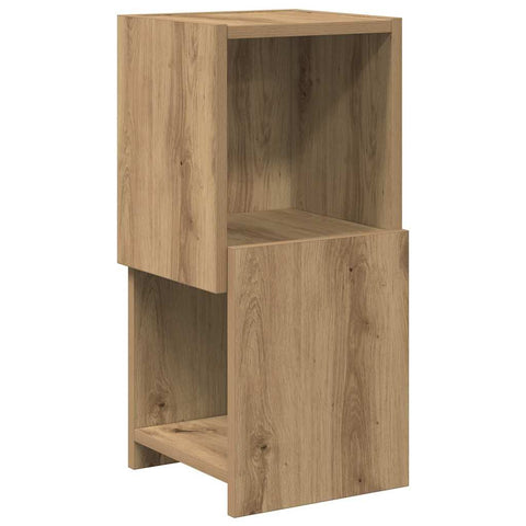 vidaXL Corner Cabinet White 25.5x25x55cm Engineered Wood