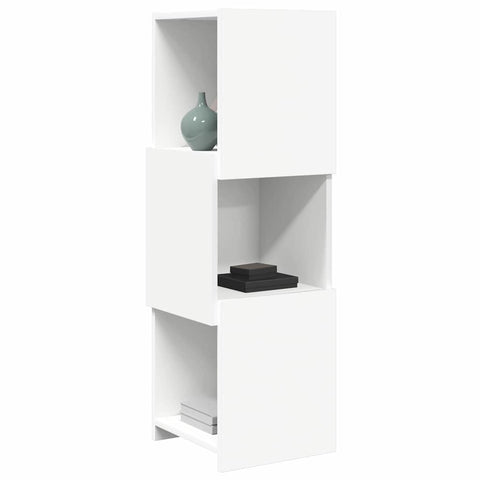 vidaXL Corner Cabinet White 30.5x30x95cm Engineered Wood