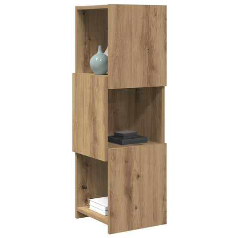 vidaXL Corner Cabinet White 30.5x30x95cm Engineered Wood