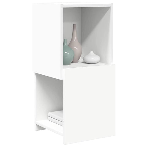 vidaXL Corner Cabinet White 30.5x30x65cm Engineered Wood