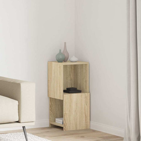 vidaXL Corner Cabinet White 30.5x30x65cm Engineered Wood
