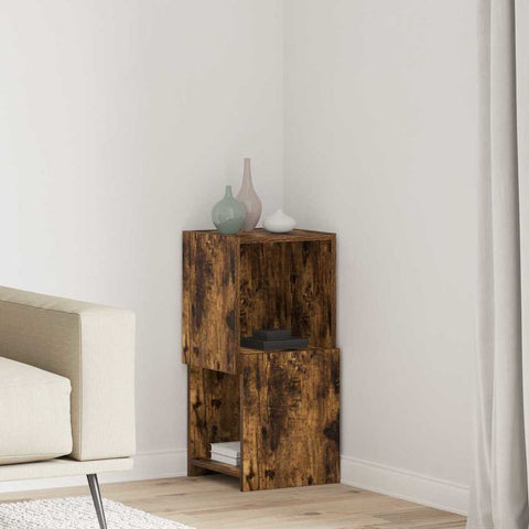 vidaXL Corner Cabinet White 30.5x30x65cm Engineered Wood