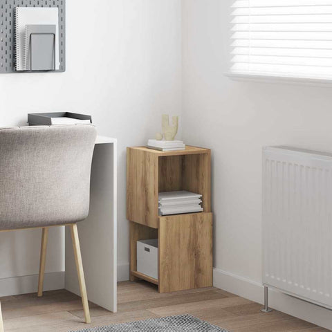 vidaXL Corner Cabinet White 30.5x30x65cm Engineered Wood