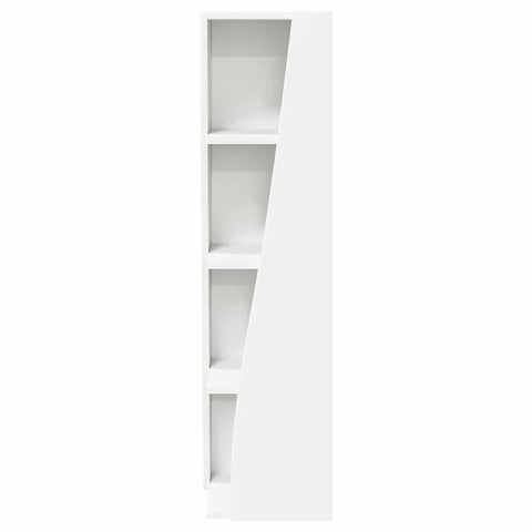 vidaXL Corner Cabinet White 27.5x27x102cm Engineered Wood