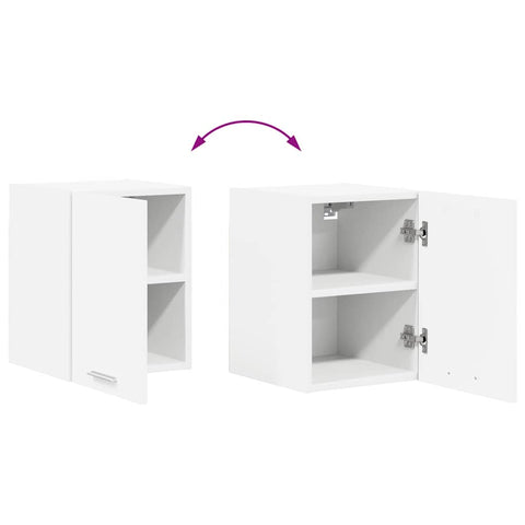 vidaXL Hanging Cabinet Riga White 30 x 31 x 40 cm Engineered Wood