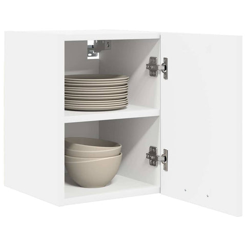vidaXL Hanging Cabinet Riga White 30 x 31 x 40 cm Engineered Wood