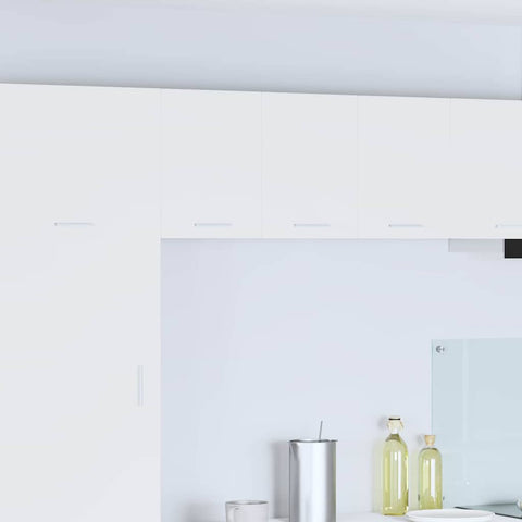 vidaXL Hanging Cabinet with Shelf Riga 2 pcs White 30 x 31 x 40 cm