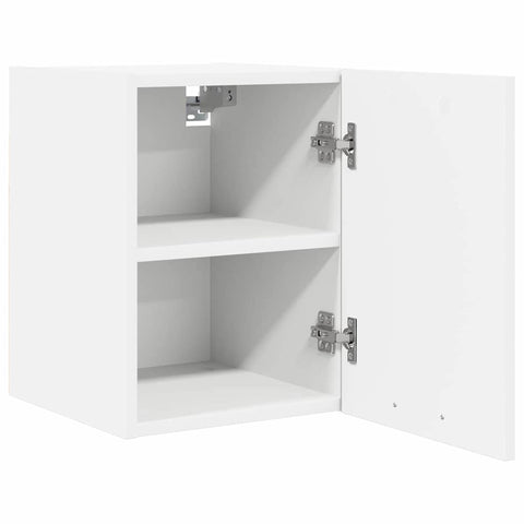 vidaXL Hanging Cabinet with Shelf Riga 2 pcs White 30 x 31 x 40 cm