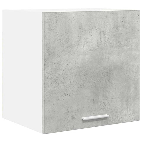 vidaXL Hanging Cabinet Riga Concrete Grey and White 40 x 31 x 40 cm