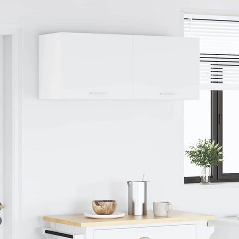 vidaXL Hanging Cabinet Riga White 50 x 31 x 40 cm Engineered Wood