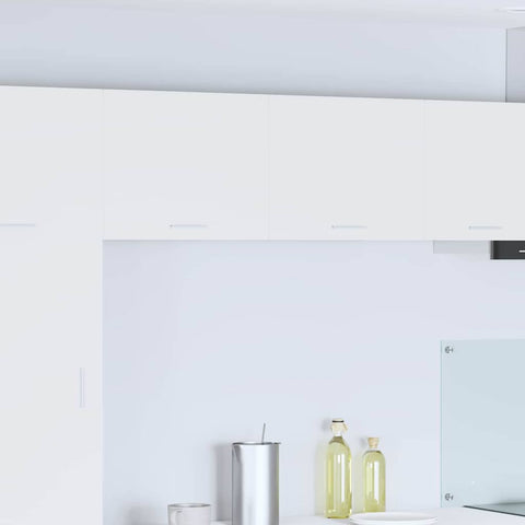 vidaXL Hanging Cabinet with Shelf Riga 2 pcs White 50 x 31 x 40 cm
