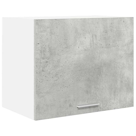 vidaXL Hanging Cabinet Riga Concrete Grey and White 50 x 31 x 40 cm