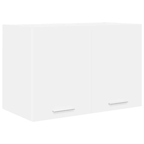 vidaXL Hanging Cabinet with Shelf Riga 2 pcs White 60 x 31 x 40 cm