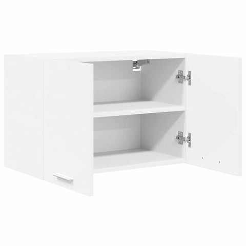 vidaXL Hanging Cabinet with Shelf Riga 2 pcs White 60 x 31 x 40 cm