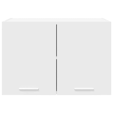 vidaXL Hanging Cabinet with Shelf Riga 2 pcs White 60 x 31 x 40 cm