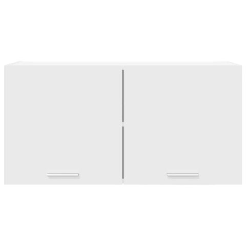 vidaXL Hanging Cabinet Riga White 80 x 31 x 40 cm Engineered Wood